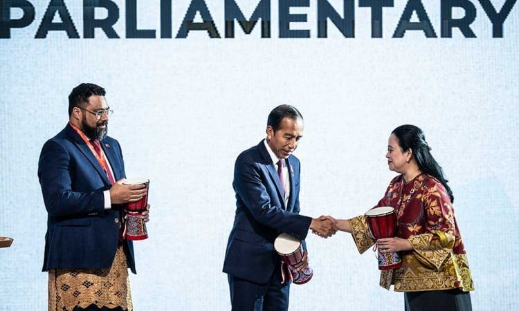 Presiden Joko Widodo Membuka Sidang ke-2 Indonesia-Pacific Parliamentary Partnership (IPPP)