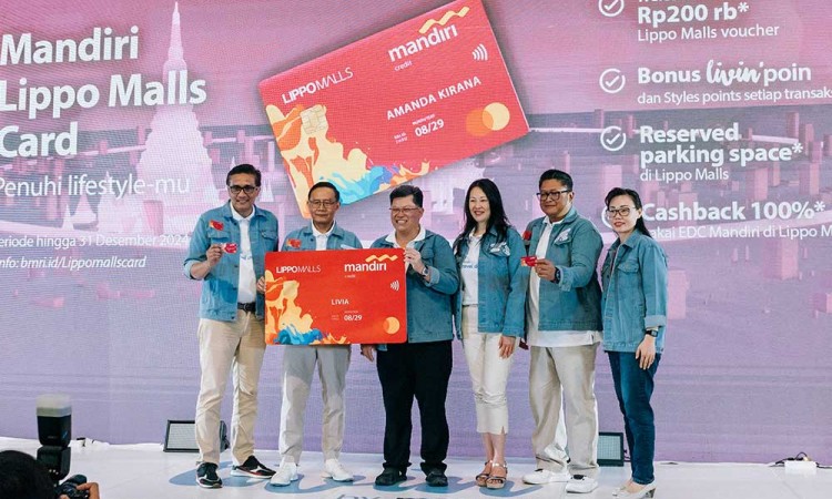 Bank Mandiri Gandeng Lippo Malls Luncurkan Kartu Kredit Co-Branding