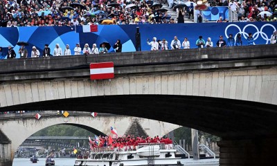 Sebanyak 205 Kontingen Dari Negara Peserta Mengikuti Defile Pembukaan Olimpiade Paris 2024