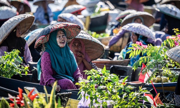Festival Pasar Terapung Lok Baintan 2024