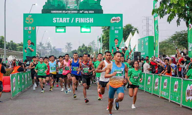 Nestle MILO Ajak Ribuan Masyarakat di Tangerang Selatan Ikuti Road to MILO ACTIV Indonesia Race 2024 Tangerang Selatan Series