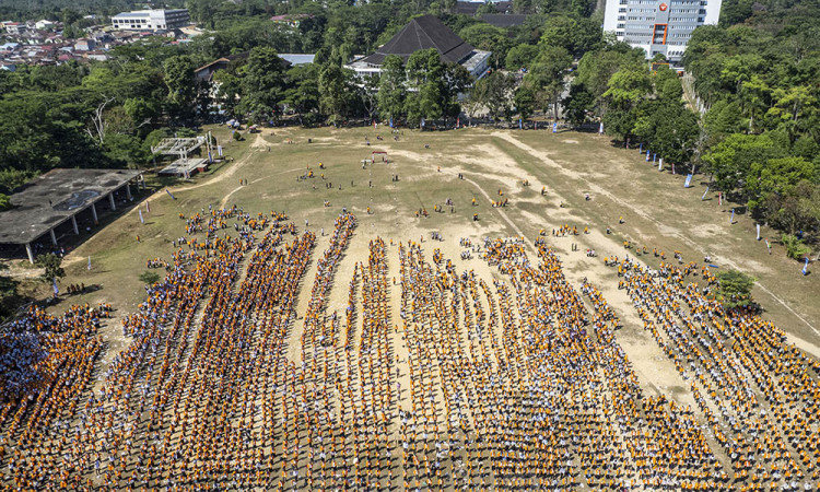 Pencatatan Rekor MURI di Universitas Jambi