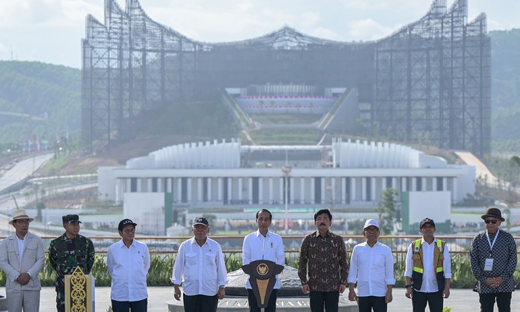 Peresmian Taman Kusuma Bangsa IKN