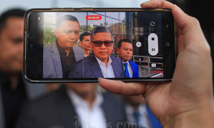 Sekjen PDI Perjuangan Hasto Kristiyanto Diperiksa KPK