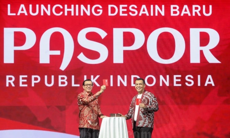 Peluncuran Desain Baru Paspor RI