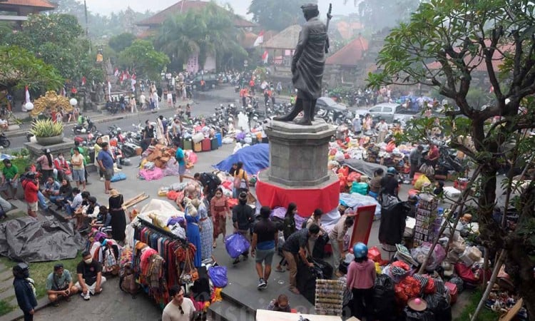 Pasar Seni Ubud Terbakar