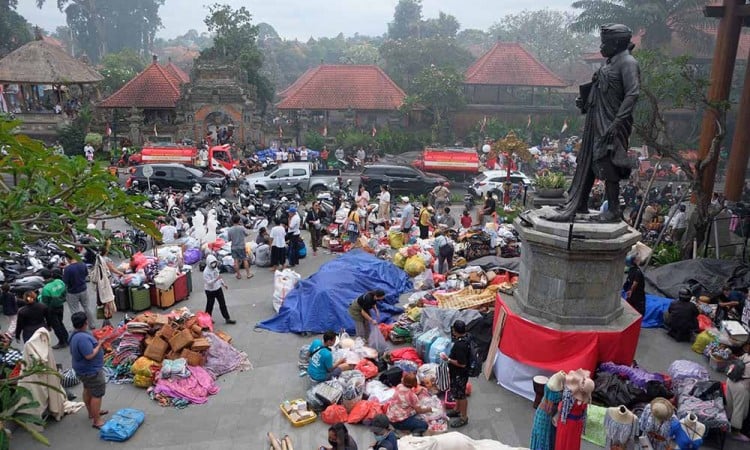 Pasar Seni Ubud Terbakar