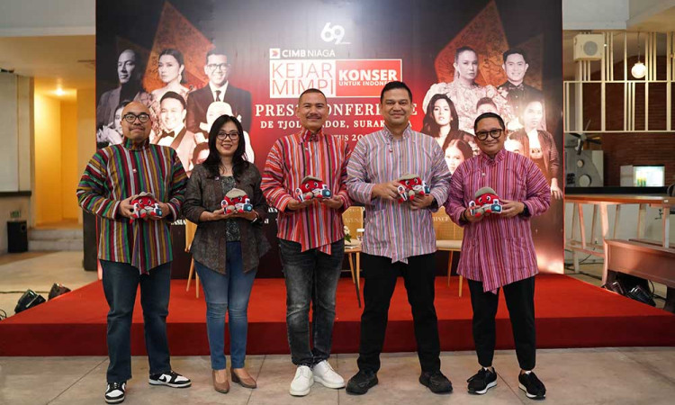CIMB Niaga Akan Gelar Konser Kejar Mimpi untuk Indonesia di Surakarta