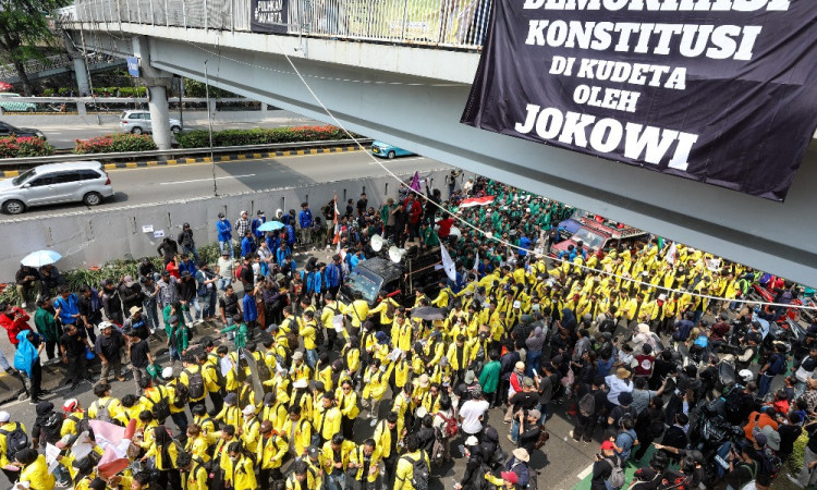 Sejumlah Artis Ikut Unjuk Rasa Menolak Pengesahan Revisi Undang-Undang Pilkada