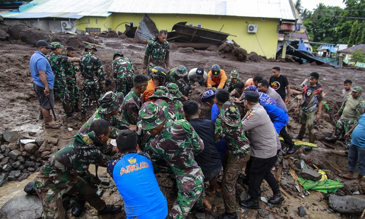 Banjir bandang di Kota Ternate