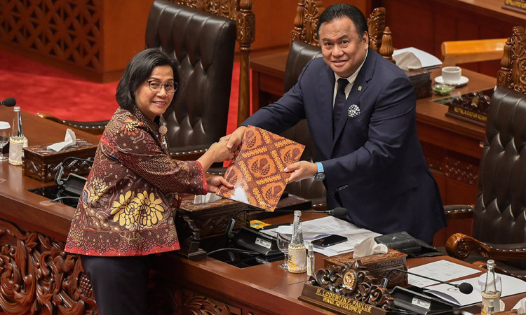 Rapat Paripurna DPR Masa Persidangan I Tahun Sidang 2024-2025