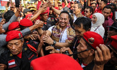 Andika Perkasa-Hendrar Prihadi Mendaftar Ke KPU Jawa Tengah