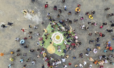 Puncak Tradisi Mandi Safar di Jambi