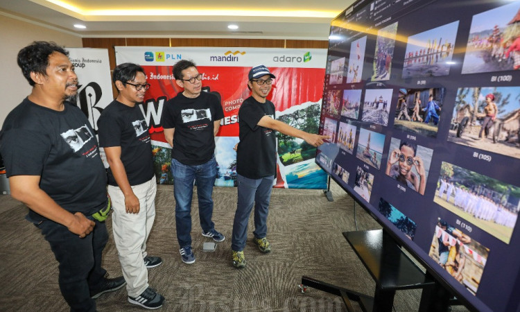 Penjurian Lomba Foto Wajah Indonesia