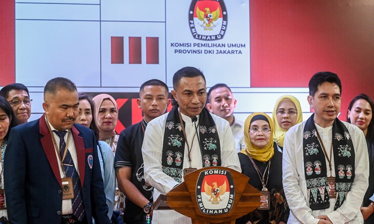 Dharma Pongrekun-Kun Wardana Daftar Pilgub DKI Jakarta