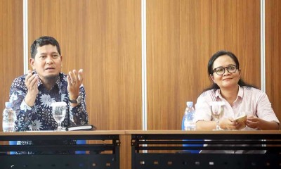 Audensi Tim Humas Kementerian Perindustrian Dengan Bisnis Indonesia