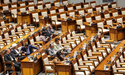 Menkeu Sri Mulyani Indrawati Sampaikan Pendapat Akhir Presiden Saat Rapat Paripurna di DPR