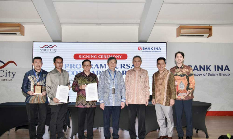 Kerja Sama PT Bank Ina Perdana Tbk. dan PT Sentul City Tbk. Tandai Babak Baru Industri Properti
