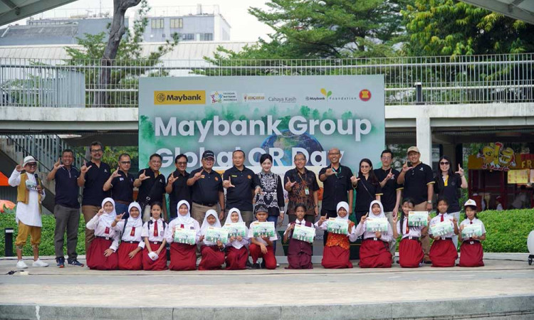 Maybank Global CR Day 2024 Digelar di Taman Literasi Christina Martha Tiahahu Blok M