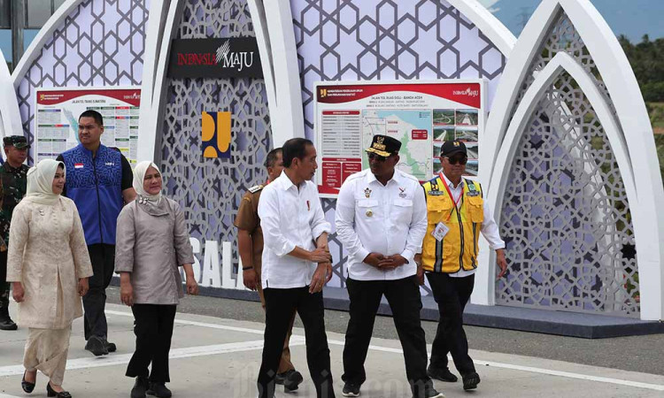 Peresmian Empat Seksi Ruas Jalan Tol Sigli-Banda Aceh