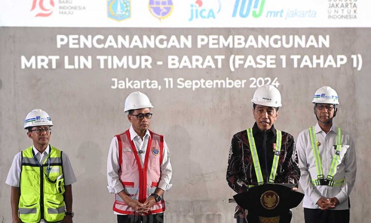 Pembangunan Moda Raya Terpadu (MRT) Jakarta Lintas Timur-Barat