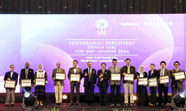 TOP GRC Awards Berikan Apresiasi Kepada Perusahaan Yang Telah Menerapkan Governance, Risk, and Compliance