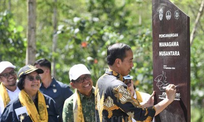 Pencanangan Hutan Pendidikan Wanagama Nusantara