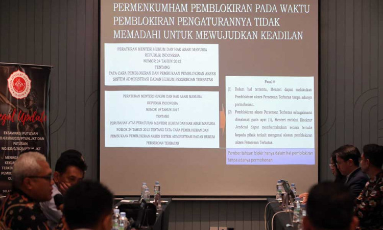 Ikadin Selenggarakan Eksaminasi Putusan, Sebut Penagihan BLBI Keluar Jalur Hukum