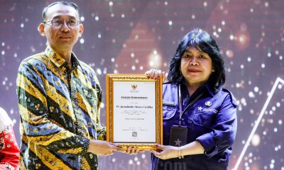 Bisnis Indonesia Raih Penghargaan Pekan Penghargaan Serah Simpan Karya Cetak dan Karya Rekam (SSKCKR) 2024