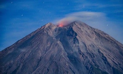 Gunung Semeru Alami Peniingkatan AKtivitas Vulkanik