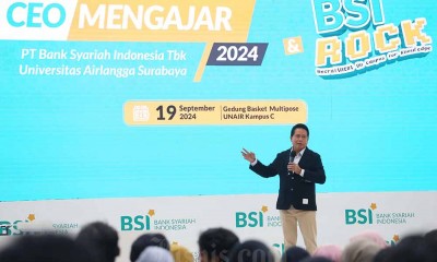 BSI Gelar Program Literasi CEO Mengajar