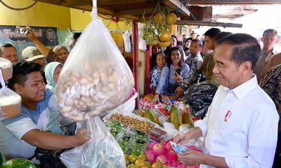 Presiden Joko Widodo Cek Harga Kebutuhan Pokok