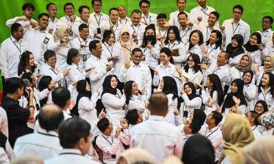 Pramono Anung Gelar Perpisahan Dengan Staf dan Pejabat Seskab