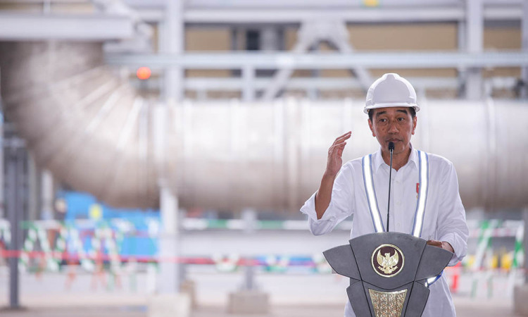Peresmian Produksi Smelter PTFI di Gresik