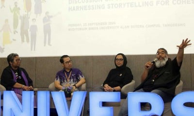 The Caravanserai Collective, Temasek Foundation, dan BINUS UNIVERSITY Meluncurkan Program CERITA: Storytelling for Harmony