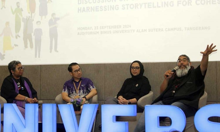 The Caravanserai Collective, Temasek Foundation, dan BINUS UNIVERSITY Meluncurkan Program CERITA: Storytelling for Harmony