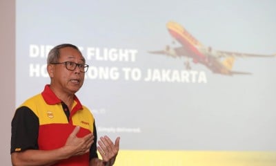 DHL Express Luncurkan Penerbangan Langsung Hongkong-Jakarta