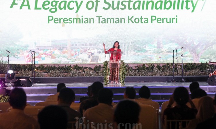 Peresmian Taman Kota Peruri