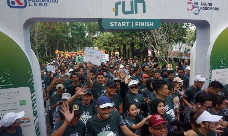 APLN Gelar ExcelleRun Dalam Rangka HUT ke-55 Agung Podomoro