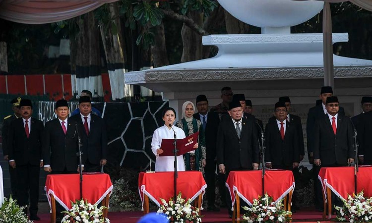 Presiden Joko Widodo Pimpin Upacara Peringatan Hari Kesaktian Pancasila