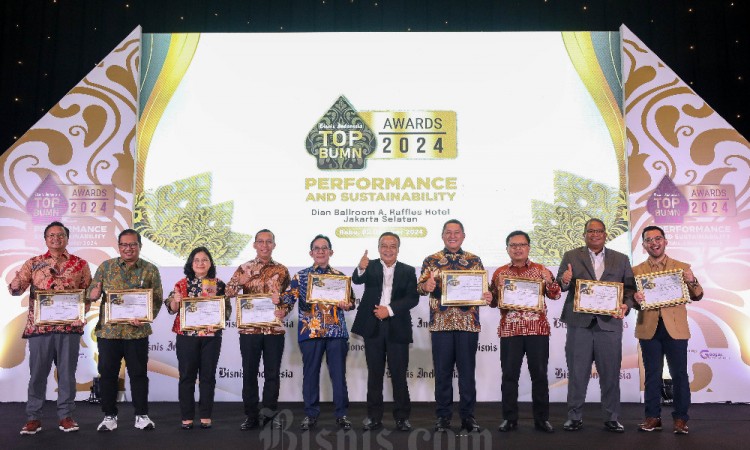 Bisnis Indonesia Gelar TOP BUMN Awards 2024