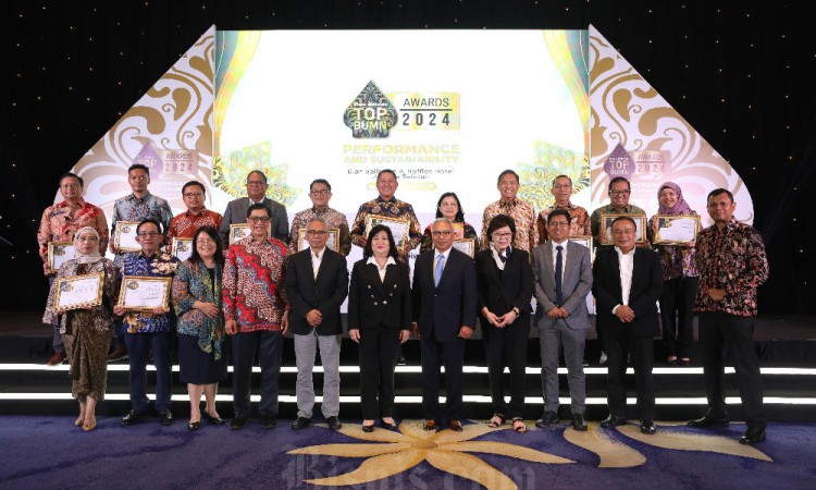 Bisnis Indonesia Gelar TOP BUMN Awards 2024