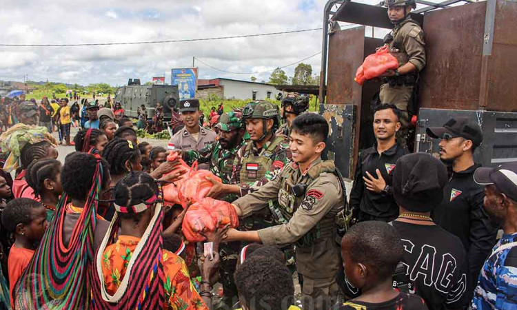 Warga Nduga Gelar Ikrar Kecintaan Untuk NKRI