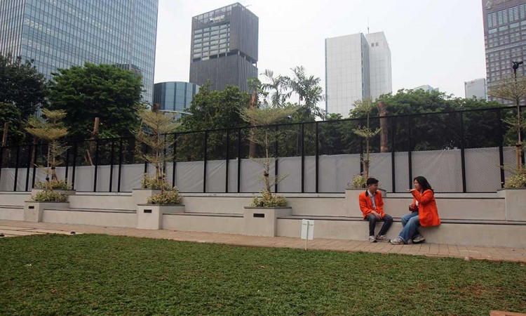 Peresmikan Ruang Terbuka Hijau di Kampus I Semanggi Atma Jaya Jakarta