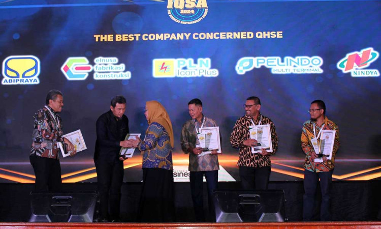 Sebanyak 22 Perusahaan Raih Penghargaan QHSE di Ajang IQSA 2024
