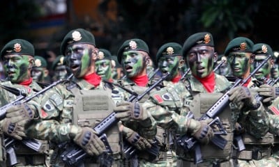 Keseruan Perayaan HUT TNI di Makassar