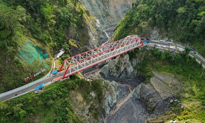 Rekor MURI Jembatan Pratt Truss Terpanjang di Indonesia