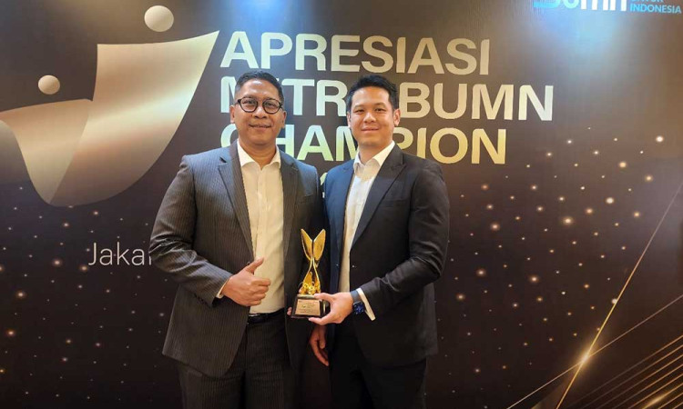 PT Indonesia Infrastructure Finance Dapat Penghargaan Apresiasi Mitra BUMN Champion 2024