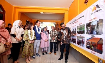 Bank Mega Renovasi Sekolah Melalui Tabungan Mega Berbagi