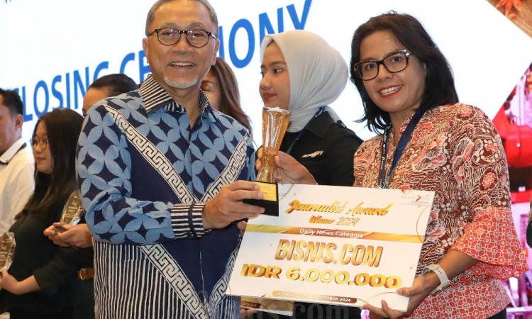 Bisnis.com Raih Journalist Award Winner 2024 Kategori Daily News